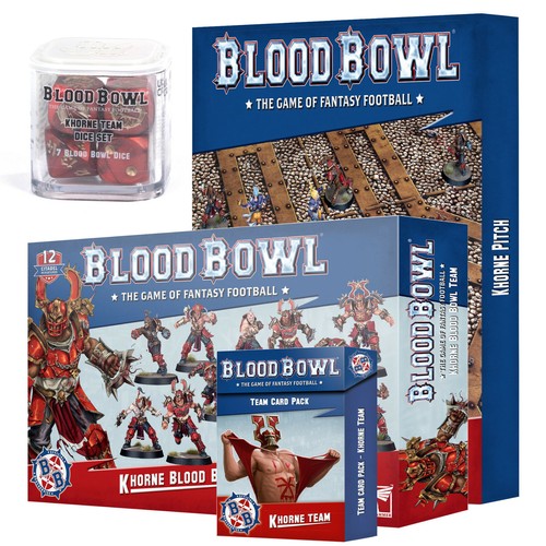 Blood bowl khorne team - bowl,