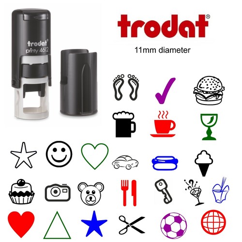 Loyalty card rubber stamp self - rubber,