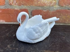 Vintage Denton China Swan Pipe