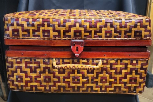 Vintage 1970 chinese wicker - 1970's,