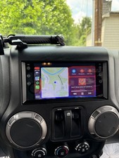 For Jeep Wrangler JK 2007-2015 Apple Carplay Android 13 Car Stereo Radio Wifi