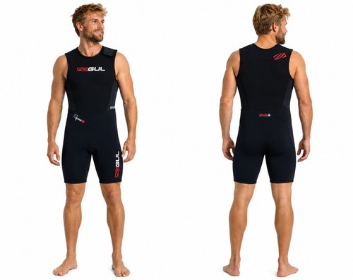 Gul mens wetsuit - gul,