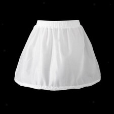 Kids Girls Single Hoop Petticoat Full Slip Crinoline Wedding Flower Girl Slip