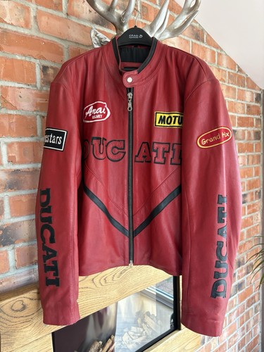 Ducati retro leather - retro,