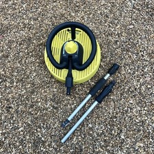 Karcher T300 T-Racer Patio Surface Cleaner K2-k7 With Aluminium Extensions, VGC