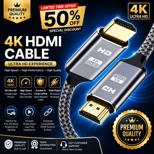 Hdmi cable ultra - cable, 8k