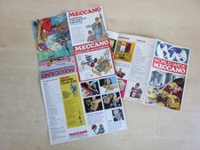 Meccano Catalogue / Posters / Booklets.