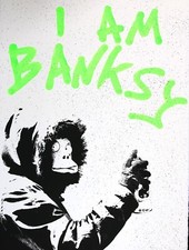 TCHEWY22 Signed I Am Banksy  +