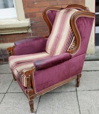 Vintage french louis chair - vintage,