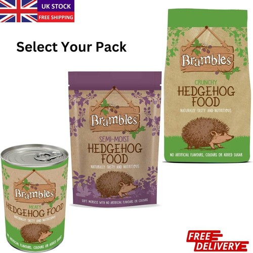 Brambles hedgehog food - brambles,