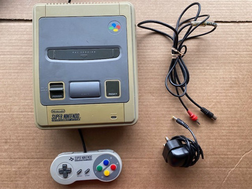 Super nintendo console with - super,