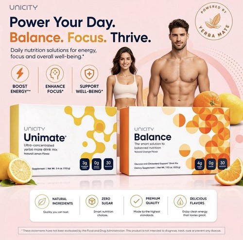 Combo unicity unimate - unimate, lemon
