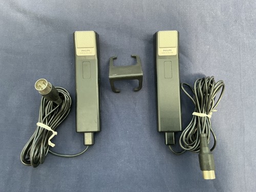 Vintage philips microphone - vintage,