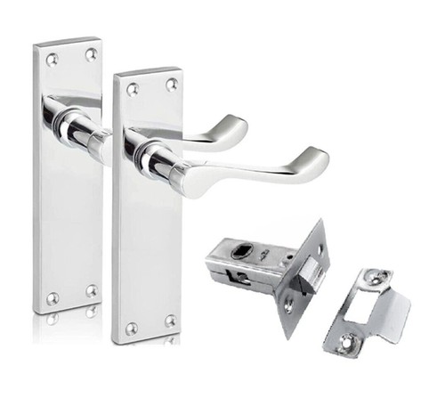 Door handles victorian scroll - door,