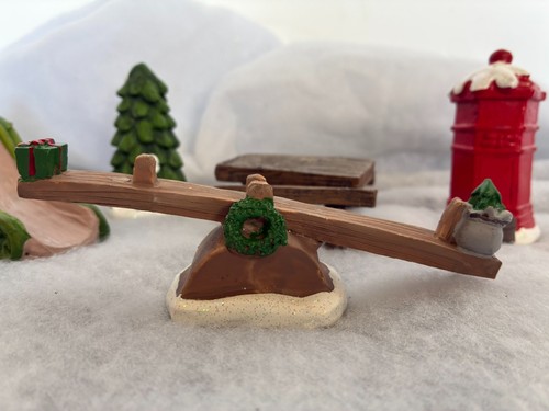 Fairy garden see saw christmas - fairy,