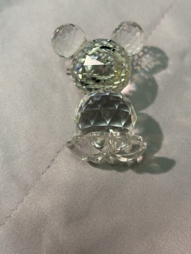 Swarovski crystal glass mouse - swarovski,
