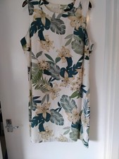 Pretty Linen Knee Length