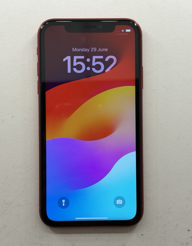 Apple iphone 64gb red - iphone, xr