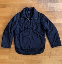 Dexter Wong 90s Vintage Mens Zip Smock Jacket S Archive Black