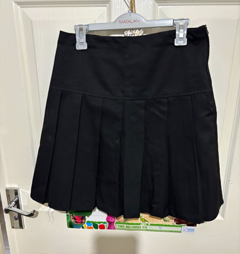 Next girls black pleated - girls,