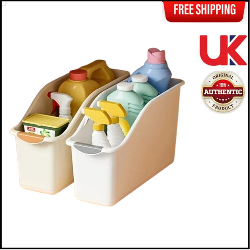 Curved plastic storage bins - plastic,