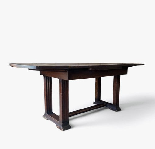 Antique solid oak extending - antique,