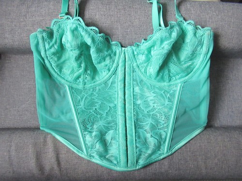 Primark ladies green corset - primark,
