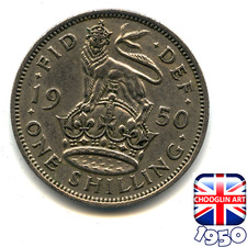 An ENGLISH 1950 GEORGE VI ONE
