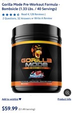 Gorilla Mode Pre-Workout