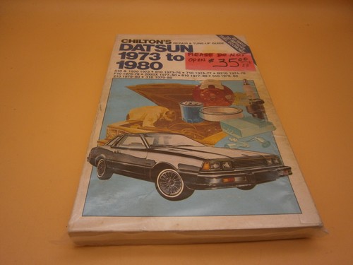 Vintage chilton car manual - vintage,
