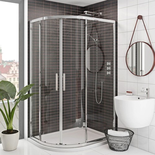 Quadrant shower enclosure - shower, and