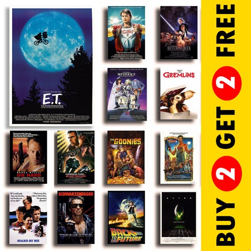 Classic 80s film posters movie - posters,
