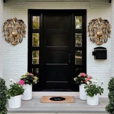 Resin Art Lion Head Wall