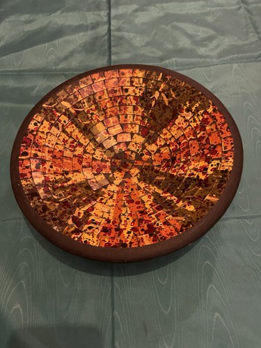 Handmade mosaic glass bowl - handmade, –