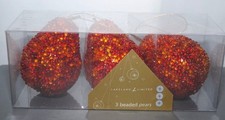Lakeland Set Of 3 Orange & Red