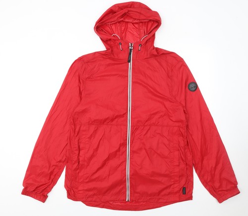 Timberland womens red hooded - red,