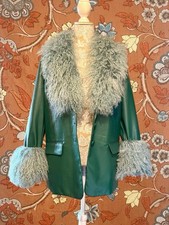 Green Afghan Jacket FESTIVAL