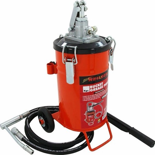 10l mobile grease gun pmatic - mobile,