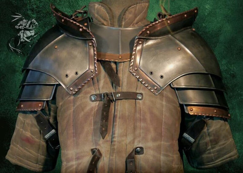 Medieval knight gorget - medieval,