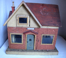 Antique Folk Art Wood Handmade