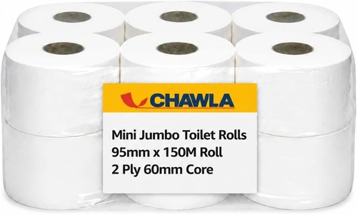 Mini jumbo toilet rolls 150m - mini,