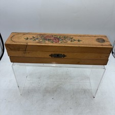 Vtg Folk Art Victorian Wood