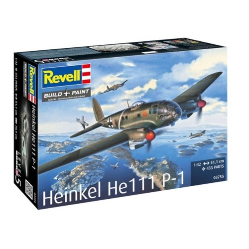Revell heinkel 111p ww2 - 111p-1,