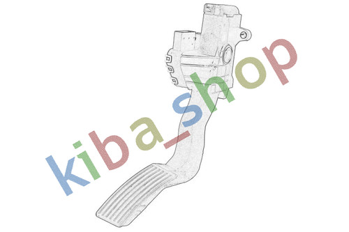 Acceleration pedal with - pedal,