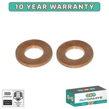 x2 Sump Plug Washers For Peugeot 207, 208, 307, 308, 406, Expert, Partner, RCZ