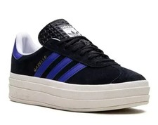 Adidas Womens Gazelle Bold Wedge Trainers / BNIB / Black / RRP £105