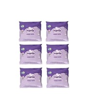 Mamia Nappy Sacks, Tie Handles & Odour Neutralising, 150 Pack Each (Pack of 6)