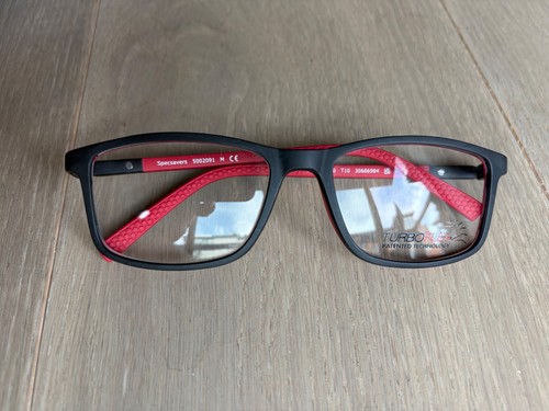 Specsavers matt black square - matt,