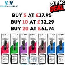 Elf Bar 600 Prefilled Pods Replacement | 2 Pack | 20mg | All Flavours