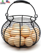 CVHOMEDECO. Elegant Wire Egg